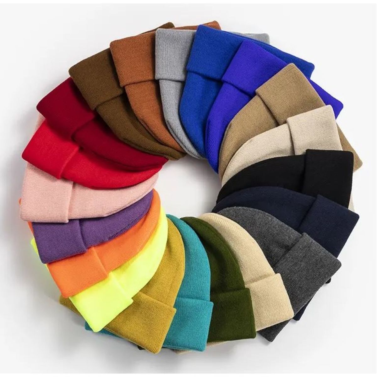 Solid Color Beanie Hat