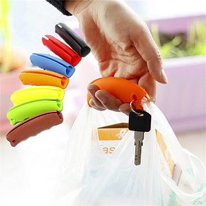 Strong Silicone Handle Carrier for Grocery Shopping Bag