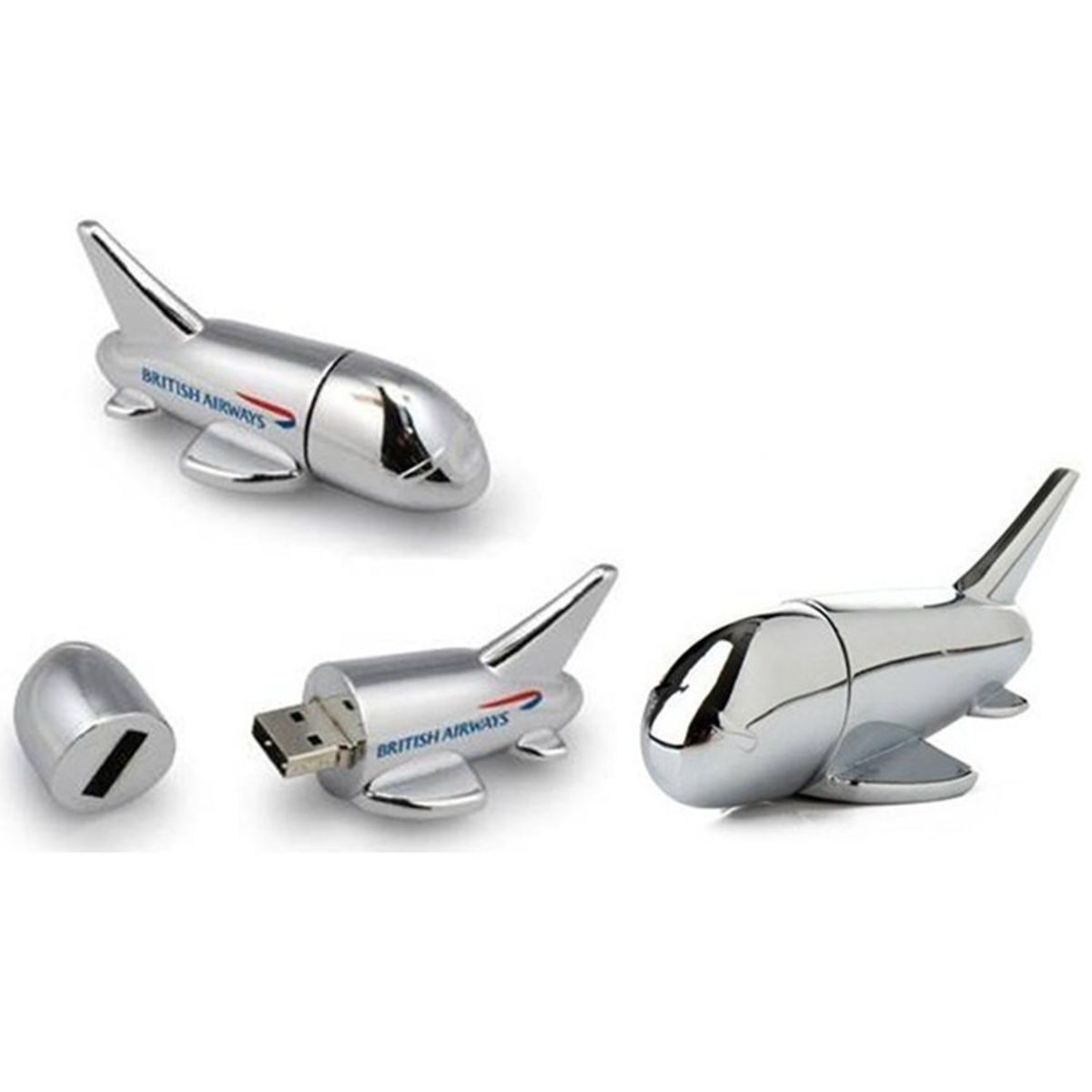 Metal Aircraft USB Flash Drive 4GB