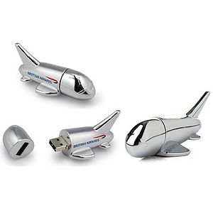 Metal Aircraft USB Flash Drive 4GB