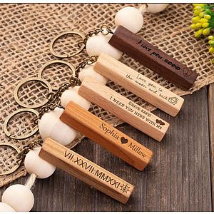 Wooden Keychain
