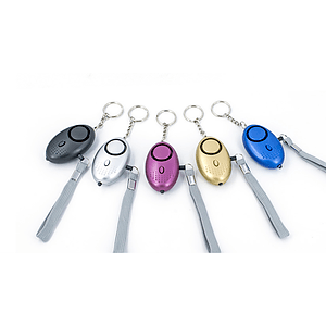 Safety Alarm Keychain With Blinking Indicator Light