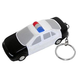 Police Car Stress Reliever Key Chain