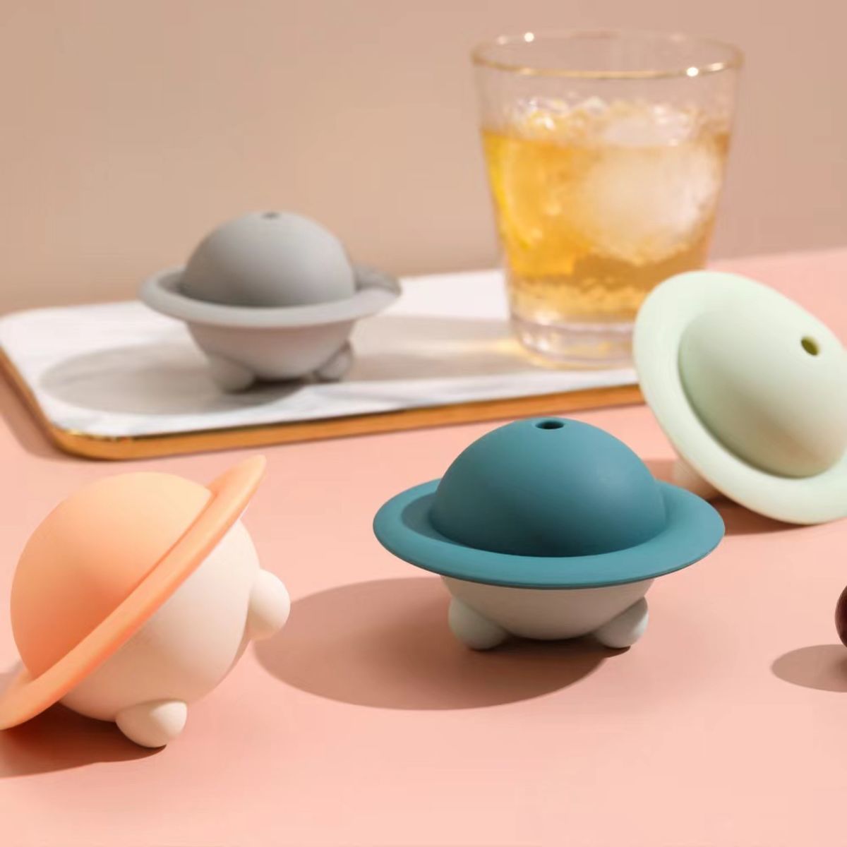 Silicone Flying Saucer Ice Ball Mold