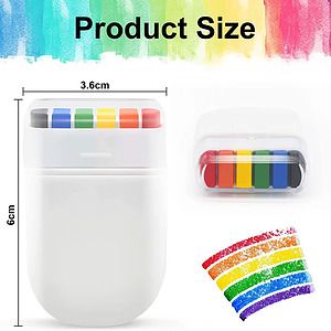 Rainbow Face Paint Stick