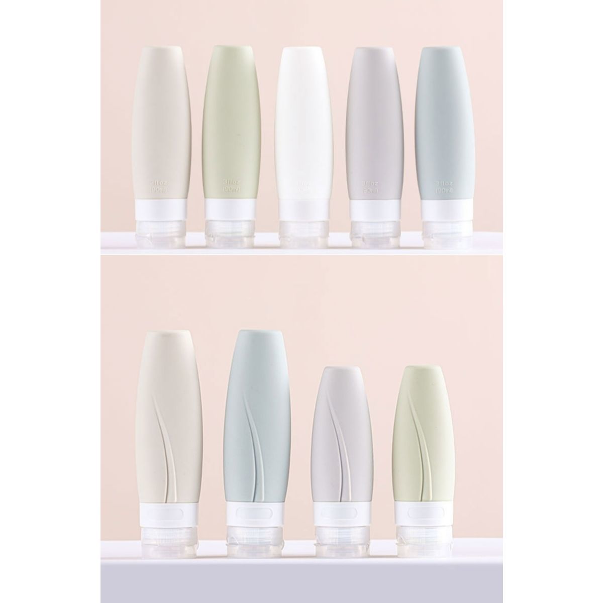 3 OZ Silicone Travel Bottle