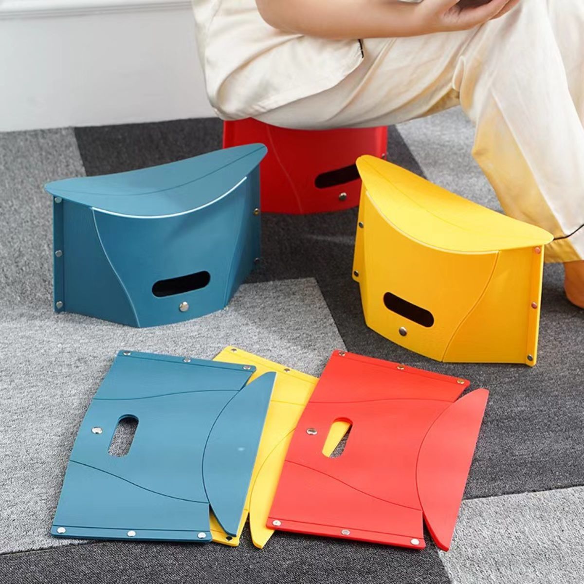 Folding Plastic Stool