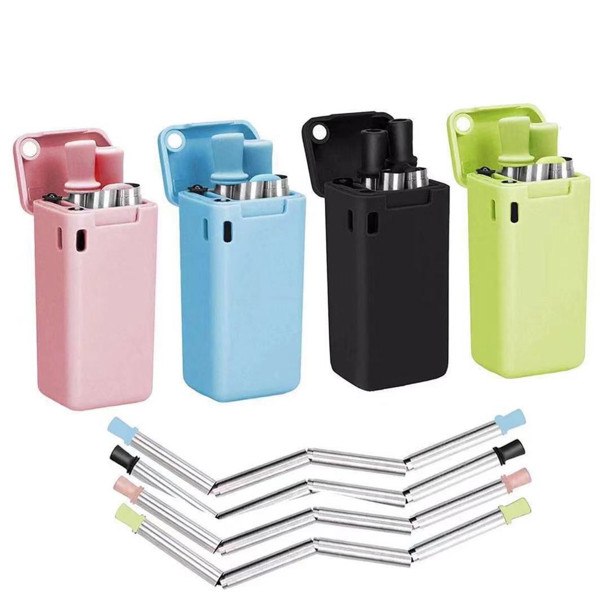 Foldable Metal Straws