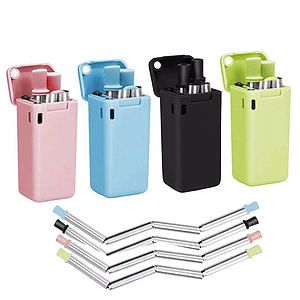 Foldable Metal Straws