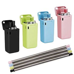 Foldable Metal Straws