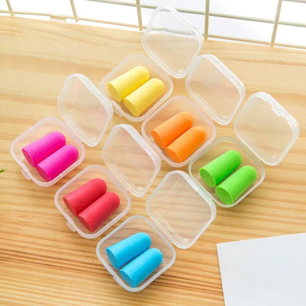 Soft Foam Ear Plug With Plastic Case