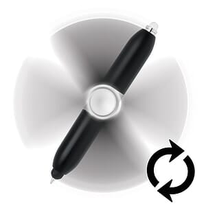 Fidget Spinner Pen With Led Light