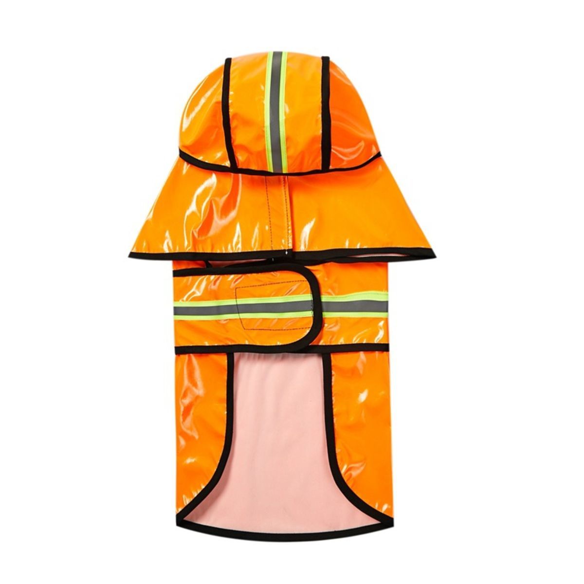 PU dog reflective raincoat