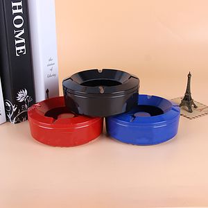 Deep Plastic Round Ashtray