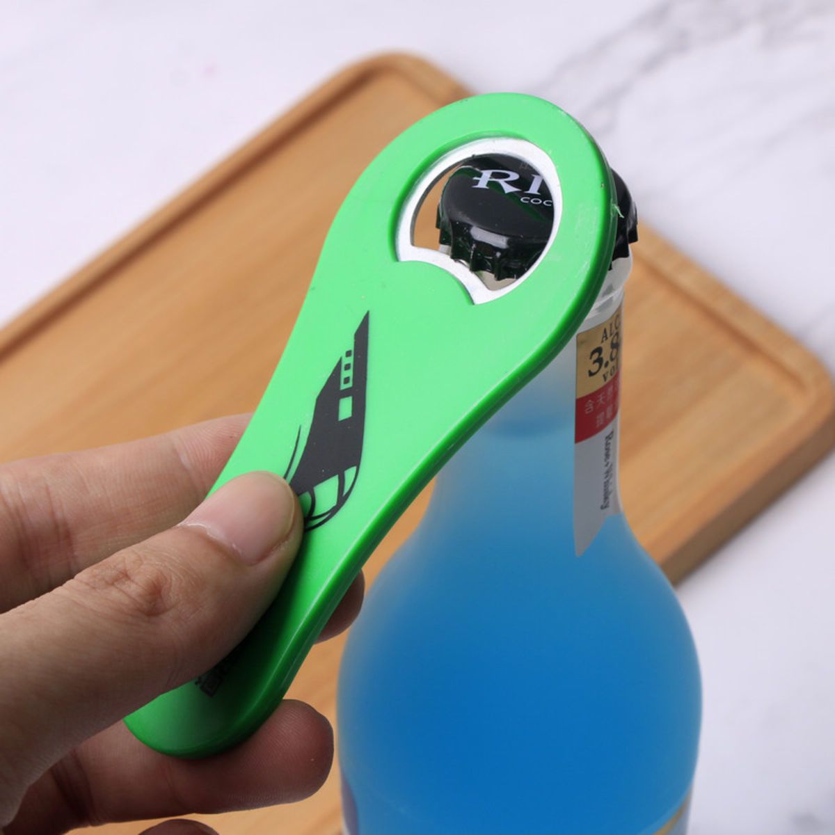 Plastic Paddle Bottle Opener