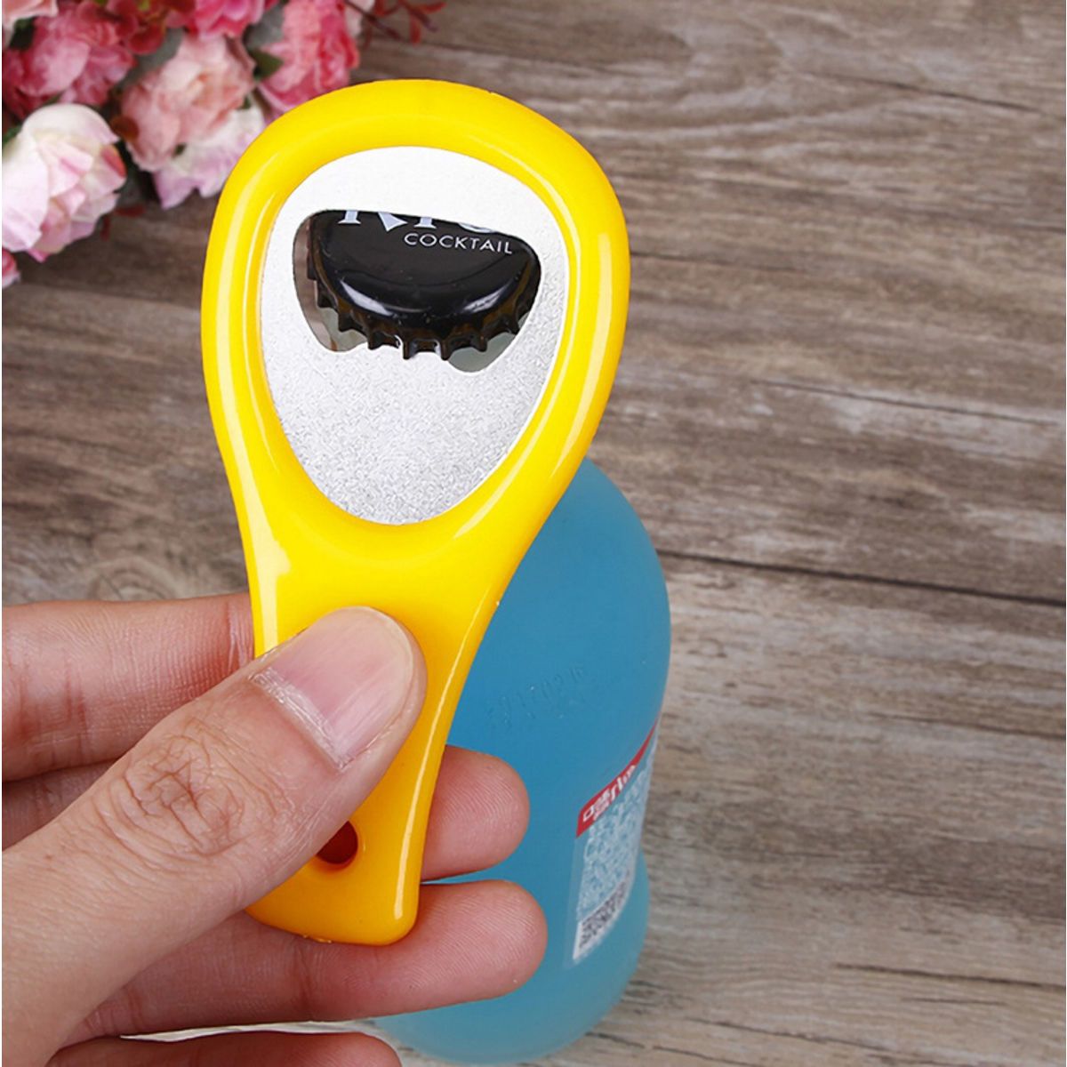 Plastic Tennis Racket Bottle Opener