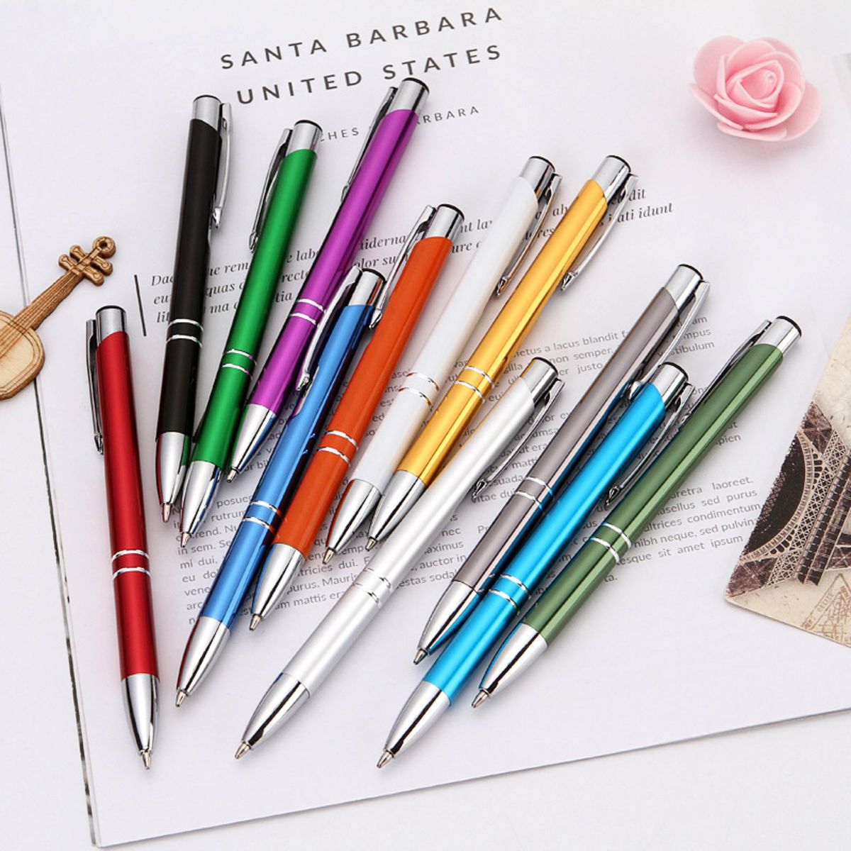 Engraved Metal Ballpoint Pen