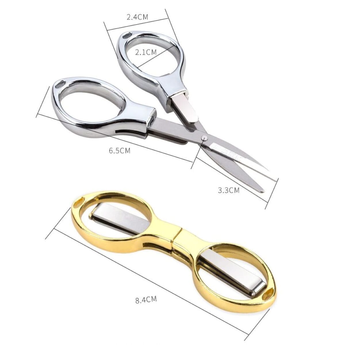 Folding Stainless Steel Scissors