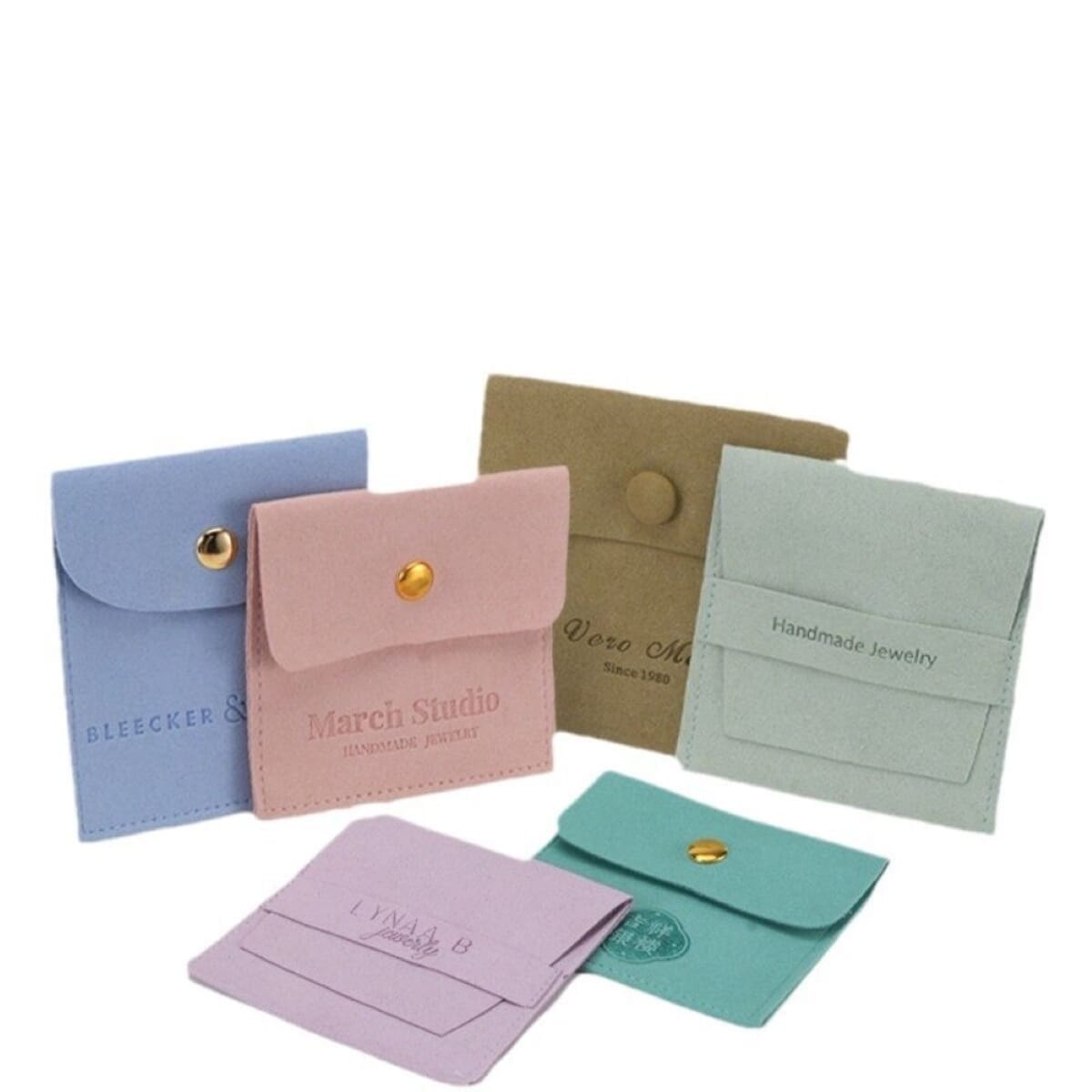 Button Jewelry Flip Bag