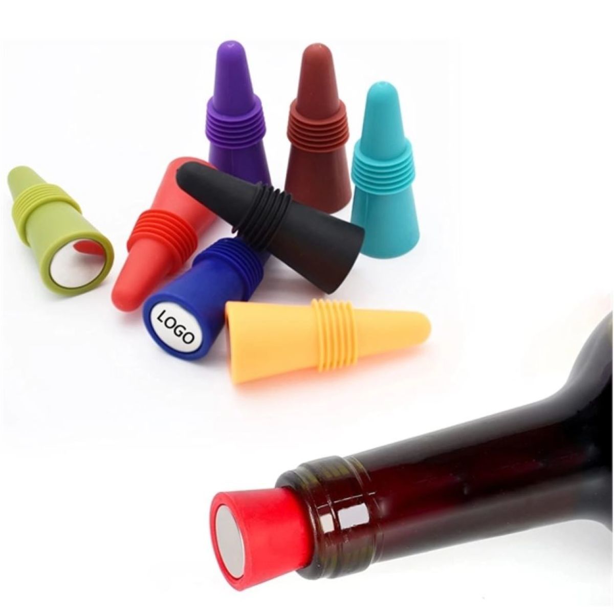 Silicone Wine Bottle Stopper
