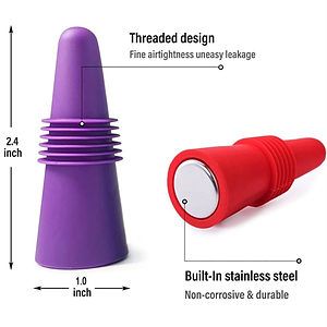 Silicone Wine Bottle Stopper
