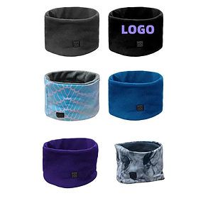 USB Rechargeable Heated Neck Warmer / Fleece Scarf