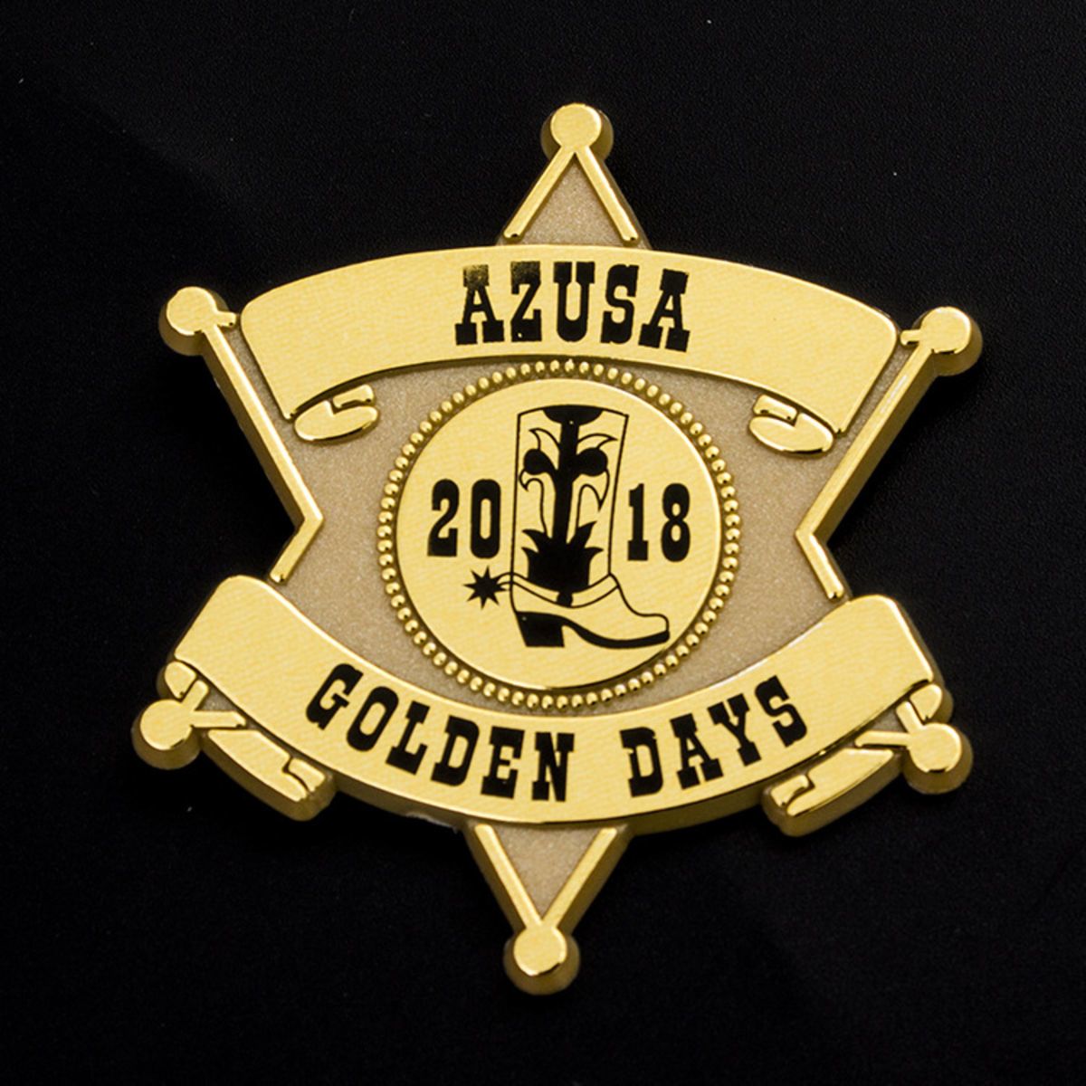 Waling Dead Sheriff Badge Western Cowboy Deputy Ranger