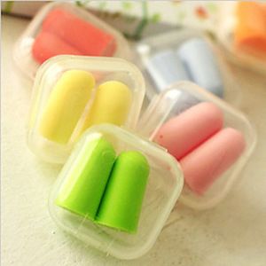 Soft Foam Hearing Protection Earplugs with Case