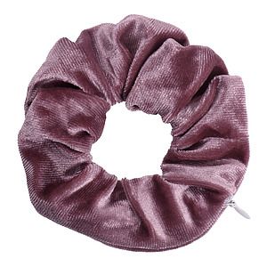 Hidden Pocket Scrunchies with Zipper Pouch