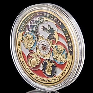 Challenge Coin with Acrylic Box