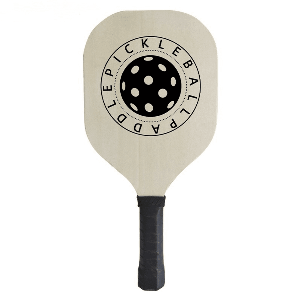 Wooden Pickleball Set with Mesh Bag