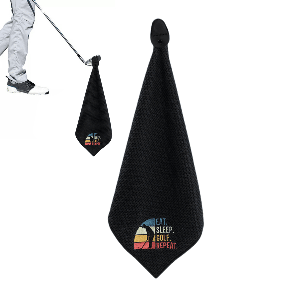 Magnetic Microfiber Golf Towel