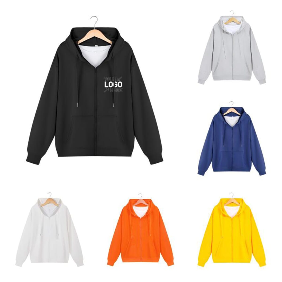 Premium Full Zip Hoodie