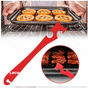 Silicone Oven Rack Push Pull Tool with Longer Handle