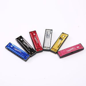 Harmonica Mouth Organ 10 Hole C Key with Case