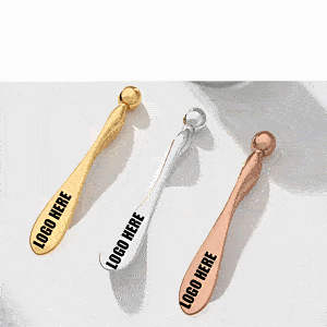 Metal Eye Cream Applicator Face Roller Massager Tool/Eye Massage Wand Stick
