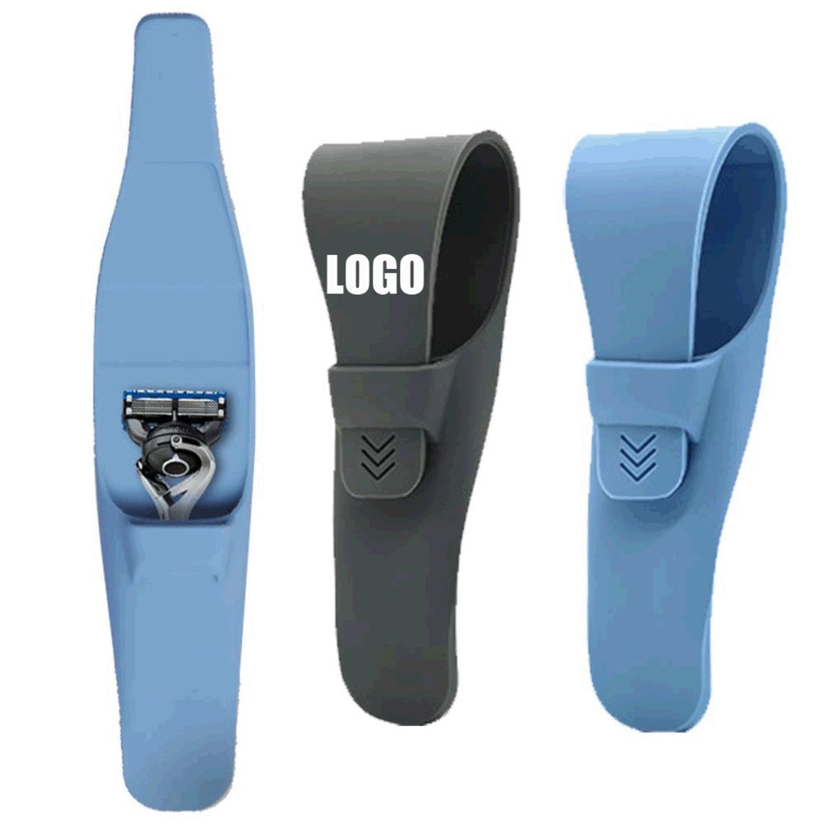 Silicone Manual Shaver Cover/Portable Soft Bag Protector
