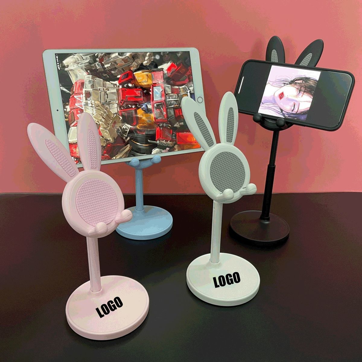 Adjustable Bunny Phone Stand