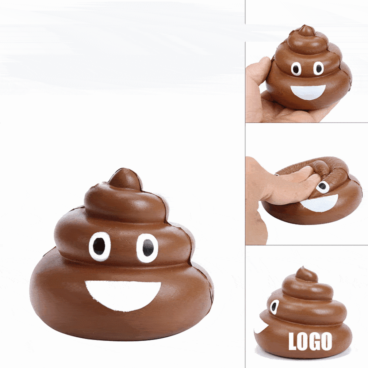 Poop Emoji Stress Ball