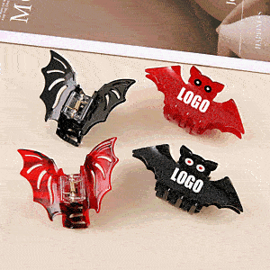 Bat Wing Hair Claw Clips for Halloween Party Costume