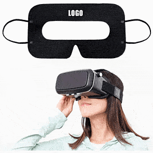 Disposable VR Face Mask/ Breathable Cover Eye Mask for VR/ Nonwoven Fabric Sanitary VR Mask