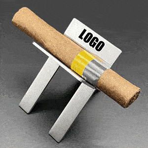 Stainless Steel Foldable Cigar Holder / Cigarette Display Shelf / Cigar Stand Rack