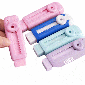 Sliding Retractable Pencil Eraser Cute Erasers