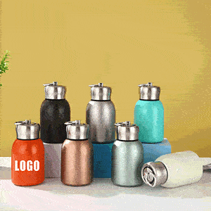 Stainless Steel Thermos Mug Vacuum Double-Layer Chubby Ding Pocket Cup
