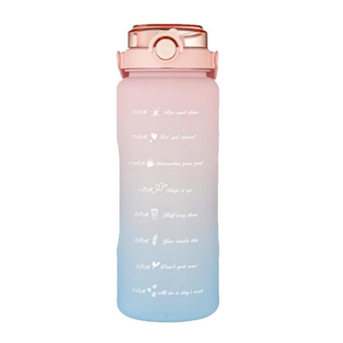 Gradient Plastic Sports Bottle