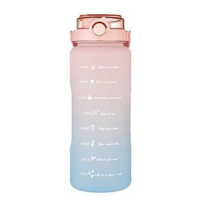 Gradient Plastic Sports Bottle