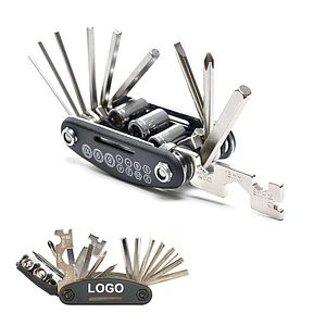 16 in 1 Multi-function Bike Tool Kit