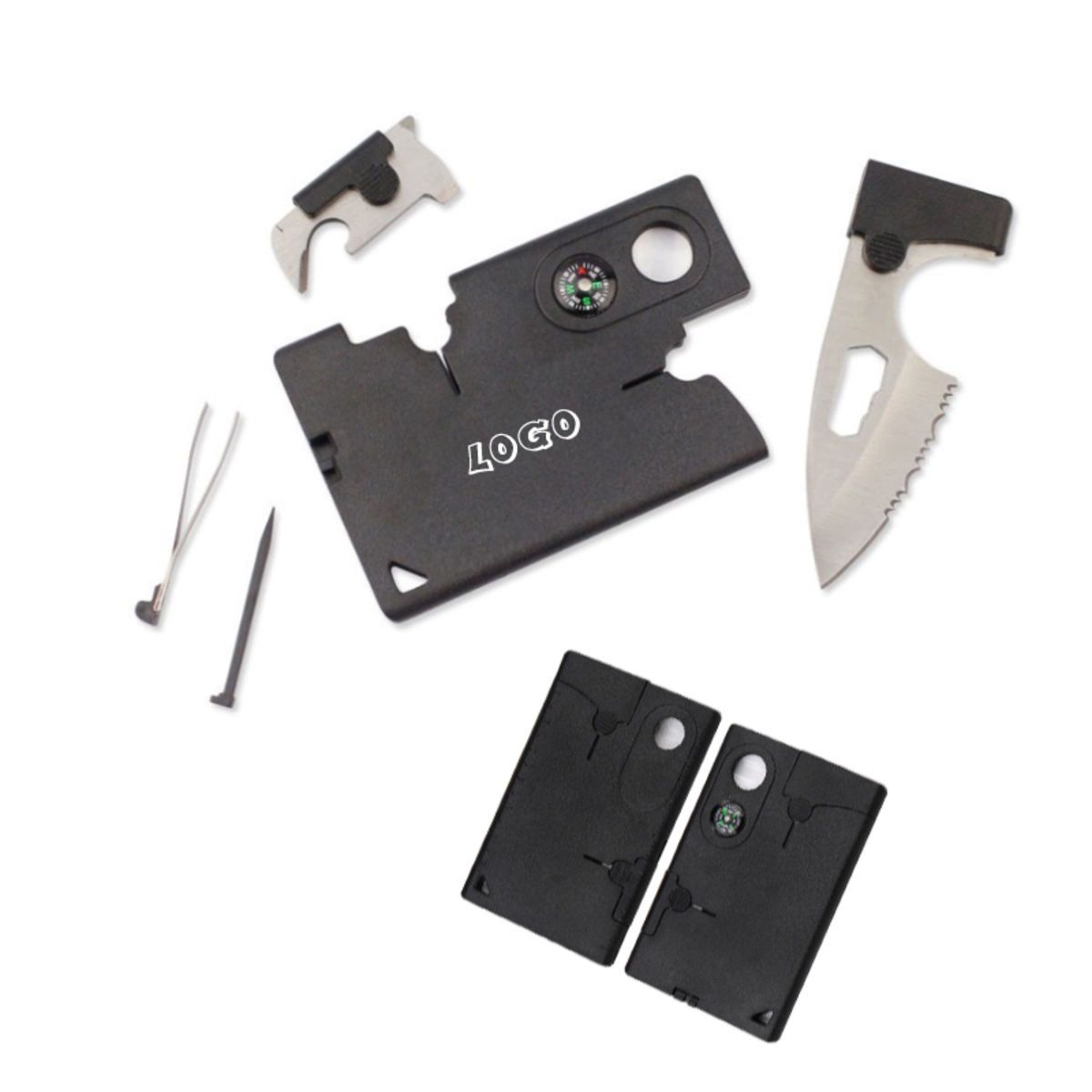 18 in 1 Emergency Survival Tools Card