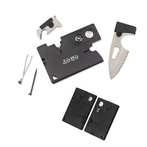 18 in 1 Emergency Survival Tools Card