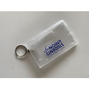 Hard Plastic ID Badge Holder